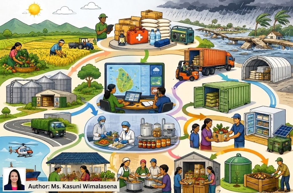Climate Disaster Preparedness in Sri Lanka’s Food Supply Chain: A Midstream Approach