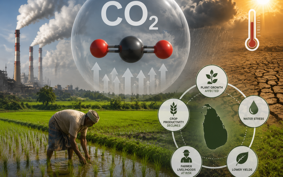 Elevated CO₂ Levels Present Complex Challenges and Uncertainties for Sri Lanka’s Agriculture Sector