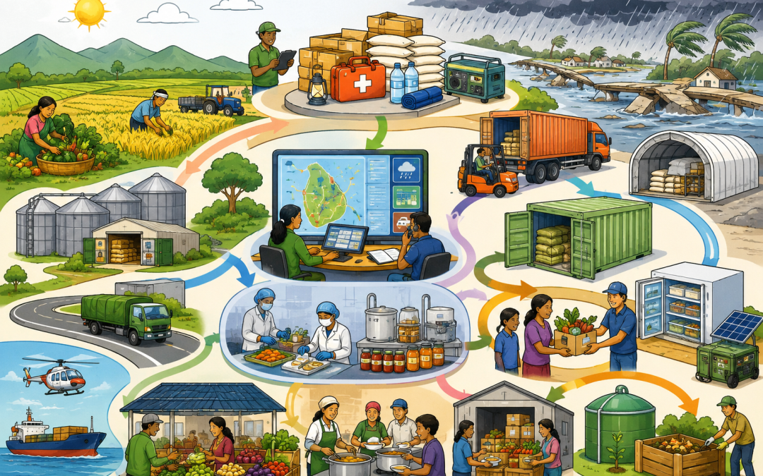 Climate Disaster Preparedness in Sri Lanka’s Food Supply Chain: A Midstream Approach
